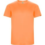 CA0427 - Tricou tehnic pentru copii - IMOLA - [Portocaliu fluorescent]