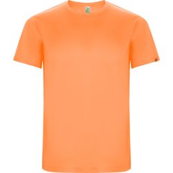   CA0427 - Tricou tehnic pentru copii - IMOLA - [Portocaliu fluorescent]