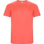 CA0427 - Tricou tehnic pentru copii - IMOLA - [Corai fluor]