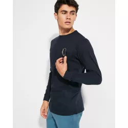 CA1219 - Tricou cu maneca lunga - SHIBA - [Bleumarin]