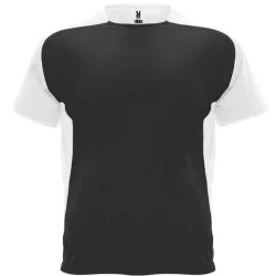   CA6399 - Tricou tehnic pentru adulti cu maneca scurta - BUGATTI - [Negru/Alb]