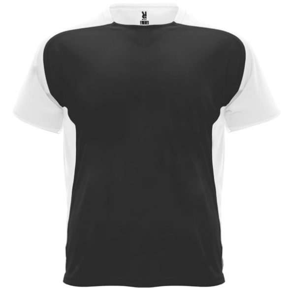 CA6399 - Tricou tehnic pentru adulti cu maneca scurta - BUGATTI - [Negru/Alb]