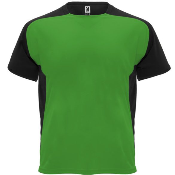 CA6399 - Tricou tehnic pentru adulti cu maneca scurta - BUGATTI - [Verde tei/Negru]