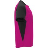 CA6399 - Tricou tehnic pentru copii cu maneca scurta - BUGATTI - [Fucsia/Negru]