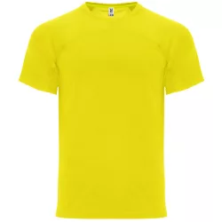 CA6401 - Tricou tehnic unisex - MONACO - [Galben]