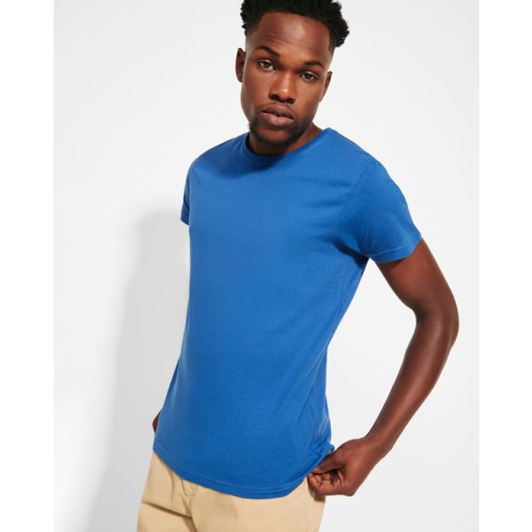CA6502 - Tricou cu maneca scurta pentru adulti - DOGO PREMIUM - [Albastru royal]