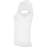 CA6532 - Tricou cambrat cu guler - BELICE - [Alb]