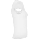 CA6532 - Tricou cambrat cu guler - BELICE - [Alb]