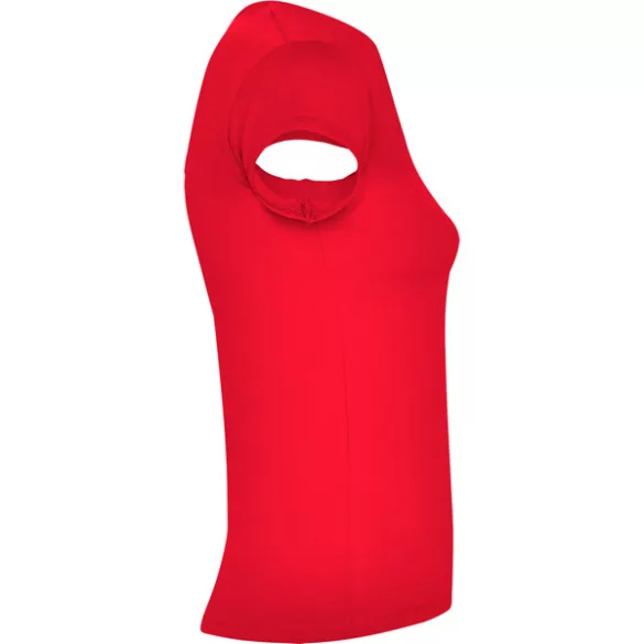 CA6532 - Tricou cambrat cu guler - BELICE - [Rosu]