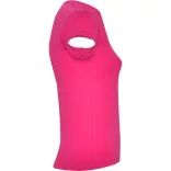 CA6532 - Tricou cambrat cu guler - BELICE - [Roz aprins]