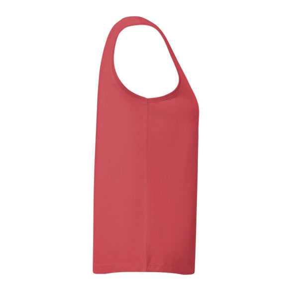 CA6536 - Tricou larg pentru femei - NARA - [Rosu crizantema]