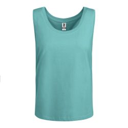 CA6536 - Tricou larg pentru femei - NARA - [Albastru dusty]