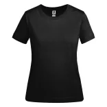 CA6563 - Tricou gros de dama - VEZA WOMAN - [Negru]