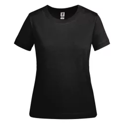CA6563 - Tricou gros de dama - VEZA WOMAN - [Negru]