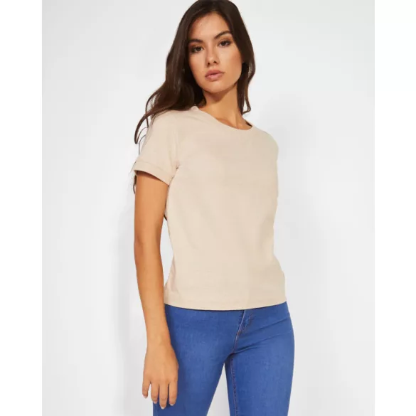 CA6563 - Tricou gros de dama - VEZA WOMAN - [Negru]