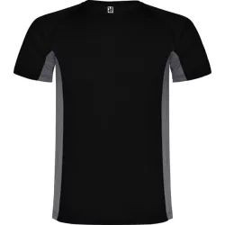   CA6595 - Tricou tehnic de adulti - SHANGHAI - [Negru/Plumb inchis]