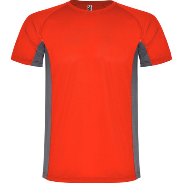 CA6595 - Tricou tehnic de adulti - SHANGHAI - [Rosu/Plumb inchis]