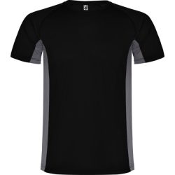   CA6595 - Tricou tehnic de copii - SHANGHAI - [Negru/Plumb inchis]