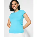 CA6597 - Tricou cu maneca scurta - BALI - [Turcoaz]