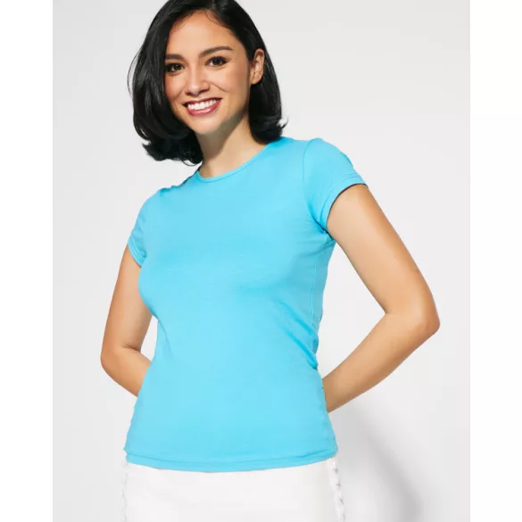 CA6597 - Tricou cu maneca scurta - BALI - [Turcoaz]
