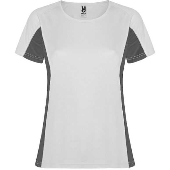 CA6648 - Tricou tehnic de dama - SHANGHAI WOMAN - [Alb/Plumb inchis]