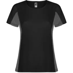   CA6648 - Tricou tehnic de dama - SHANGHAI WOMAN - [Negru/Plumb inchis]