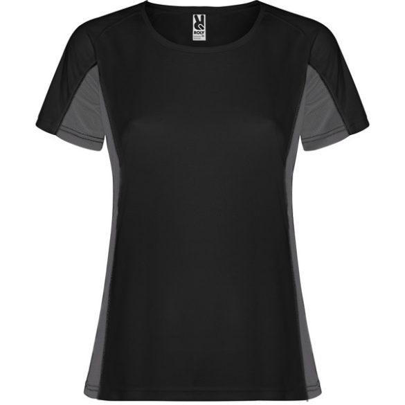 CA6648 - Tricou tehnic de dama - SHANGHAI WOMAN - [Negru/Plumb inchis]
