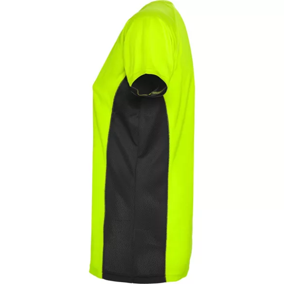 CA6648 - Tricou tehnic de dama - SHANGHAI WOMAN - [Verde fluorescent/Negru]
