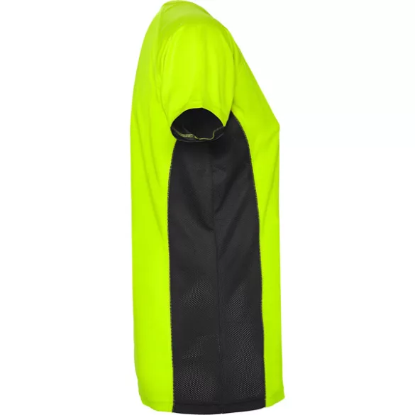 CA6648 - Tricou tehnic de dama - SHANGHAI WOMAN - [Verde fluorescent/Negru]