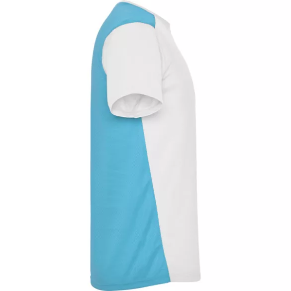 CA6652 - Tricou tehnic pentru barbati - DETROIT - [Alb/Turcoaz]