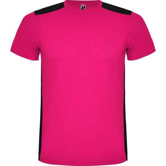 CA6652 - Tricou tehnic pentru barbati - DETROIT - [Fucsia/Negru]