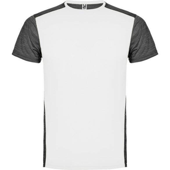 CA6653 - Tricou tehnic pentru barbati - ZOLDER - [Alb/Negru melanj]