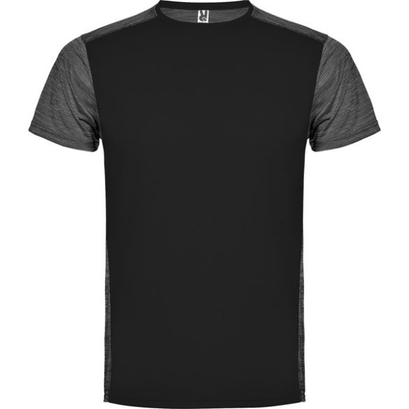 CA6653 - Tricou tehnic pentru barbati - ZOLDER - [Negru/Negru melanj]