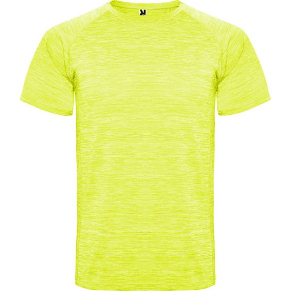 CA6654 - Tricou tehnic pentru barbati - AUSTIN - [Galben fluor melanj]