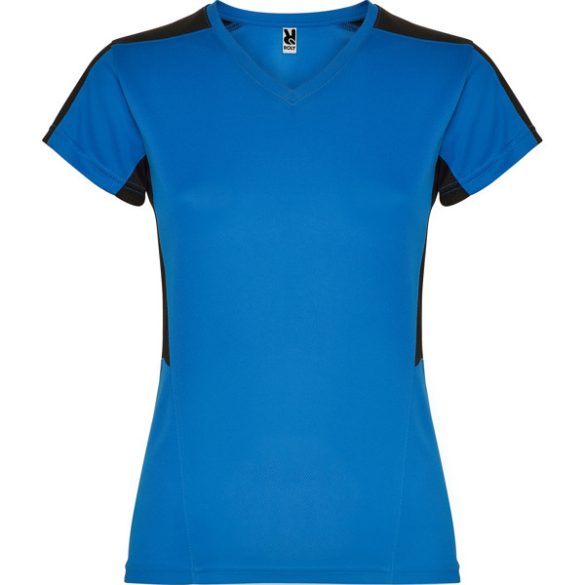 CA6657 - Tricou tehnic de dama - SUZUKA - [Albastru royal/Negru]