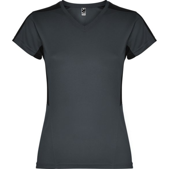 CA6657 - Tricou tehnic de dama - SUZUKA - [Abanos/Negru]