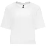 CA6687 - Tricou larg de dama - DOMINICA - [Alb]