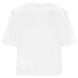 CA6687 - Tricou larg de dama - DOMINICA - [Alb]