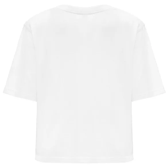 CA6687 - Tricou larg de dama - DOMINICA - [Alb]