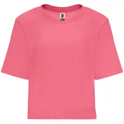 CA6687 - Tricou larg de dama - DOMINICA - [Roz lady fluor]