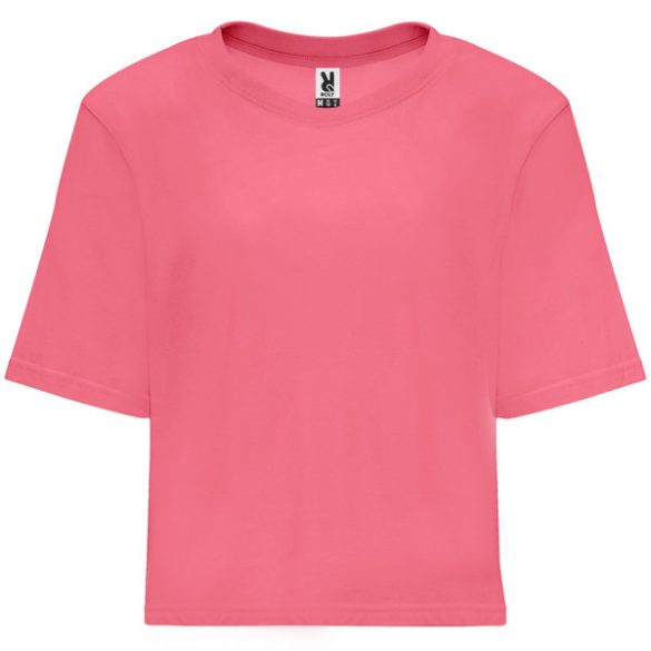 CA6687 - Tricou larg de dama - DOMINICA - [Roz lady fluor]