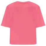 CA6687 - Tricou larg de dama - DOMINICA - [Roz lady fluor]