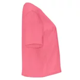 CA6687 - Tricou larg de dama - DOMINICA - [Roz lady fluor]
