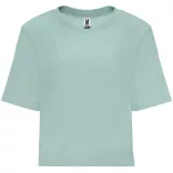 CA6687 - Tricou larg de dama - DOMINICA - [Albastru decolorat]