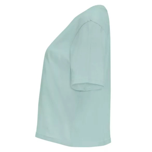 CA6687 - Tricou larg de dama - DOMINICA - [Albastru decolorat]