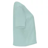 CA6687 - Tricou larg de dama - DOMINICA - [Albastru decolorat]