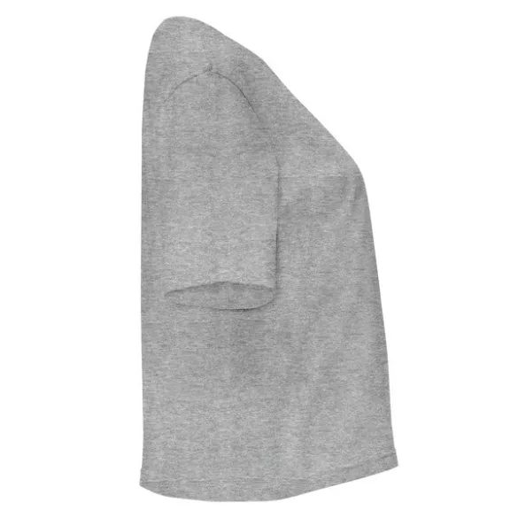 CA6687 - Tricou larg de dama - DOMINICA - [Gri melanj]