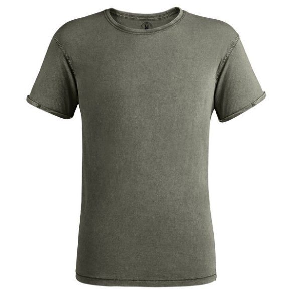 CA6689 - Tricou cu maneca scurta de barbati - HUSKY - [Verde militar inchis]