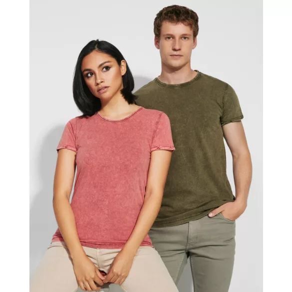 CA6689 - Tricou cu maneca scurta de barbati - HUSKY - [Verde militar inchis]