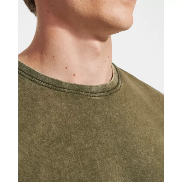 CA6689 - Tricou cu maneca scurta de barbati - HUSKY - [Verde militar inchis]